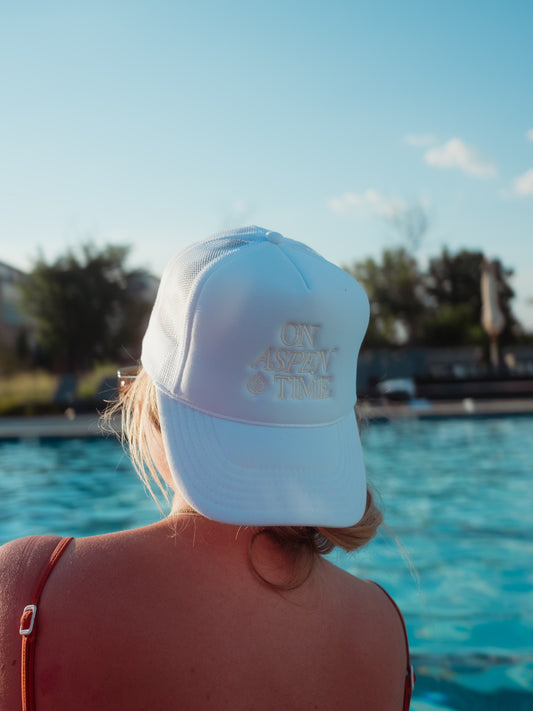 On Aspen Time Foam Trucker Hat