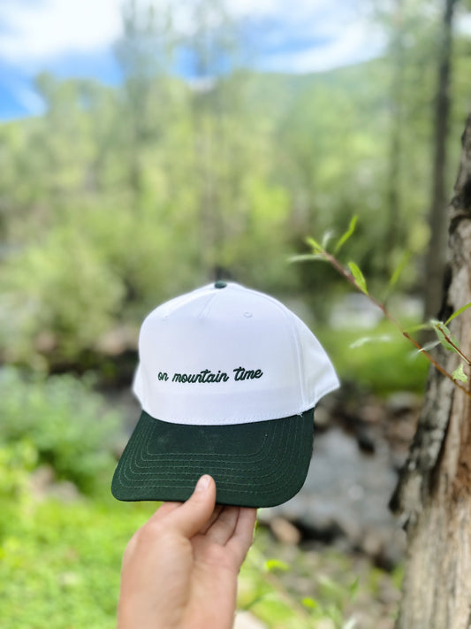 On Mountain Time Canvas Hat in Aspen