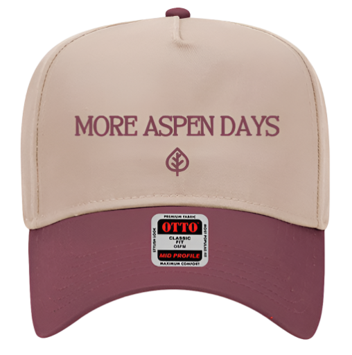 More Aspen Days Canvas Hat